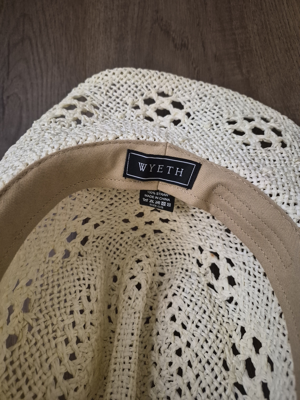Free People Straw Cowboy Hat in Cream - Picture 3 of 3